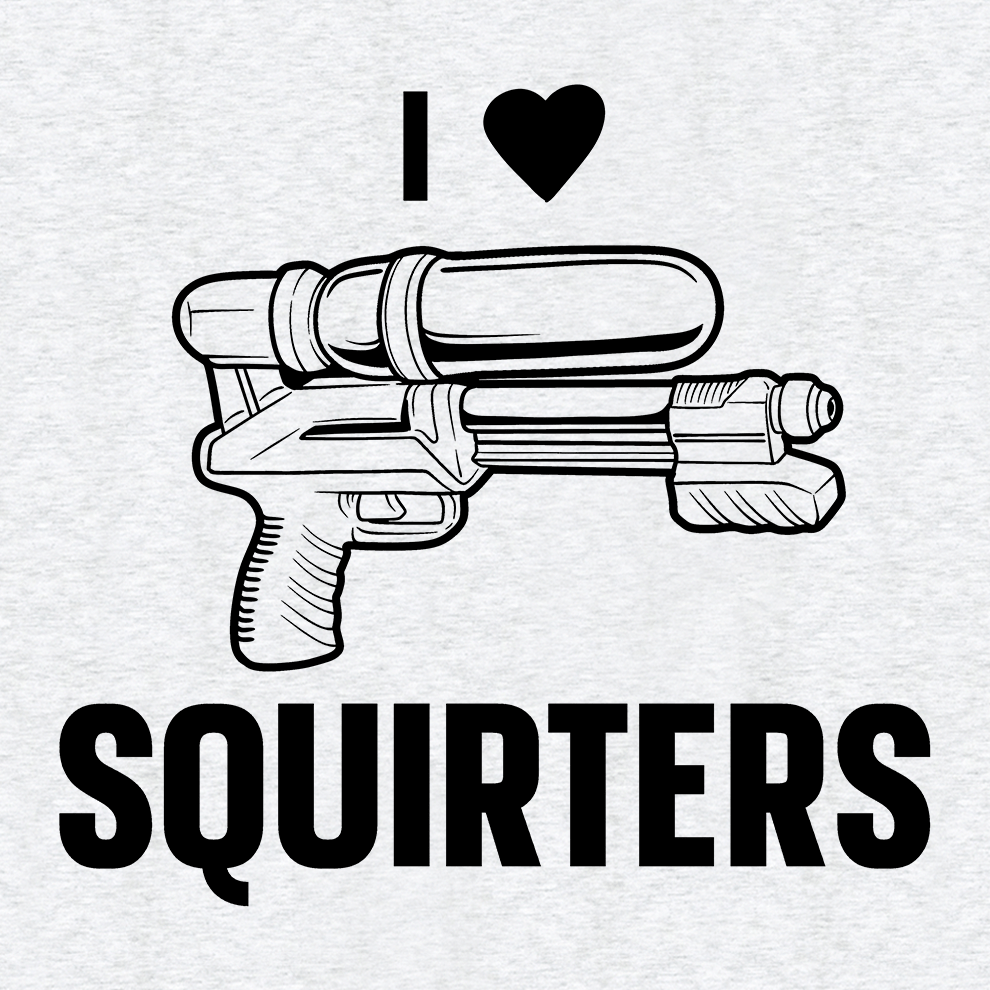 I Love Squirters - Safety Yellow Hi - Vis T-Shirt - Armed American Supply