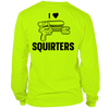 I love squirters - safety yellow hi-vis long sleeve