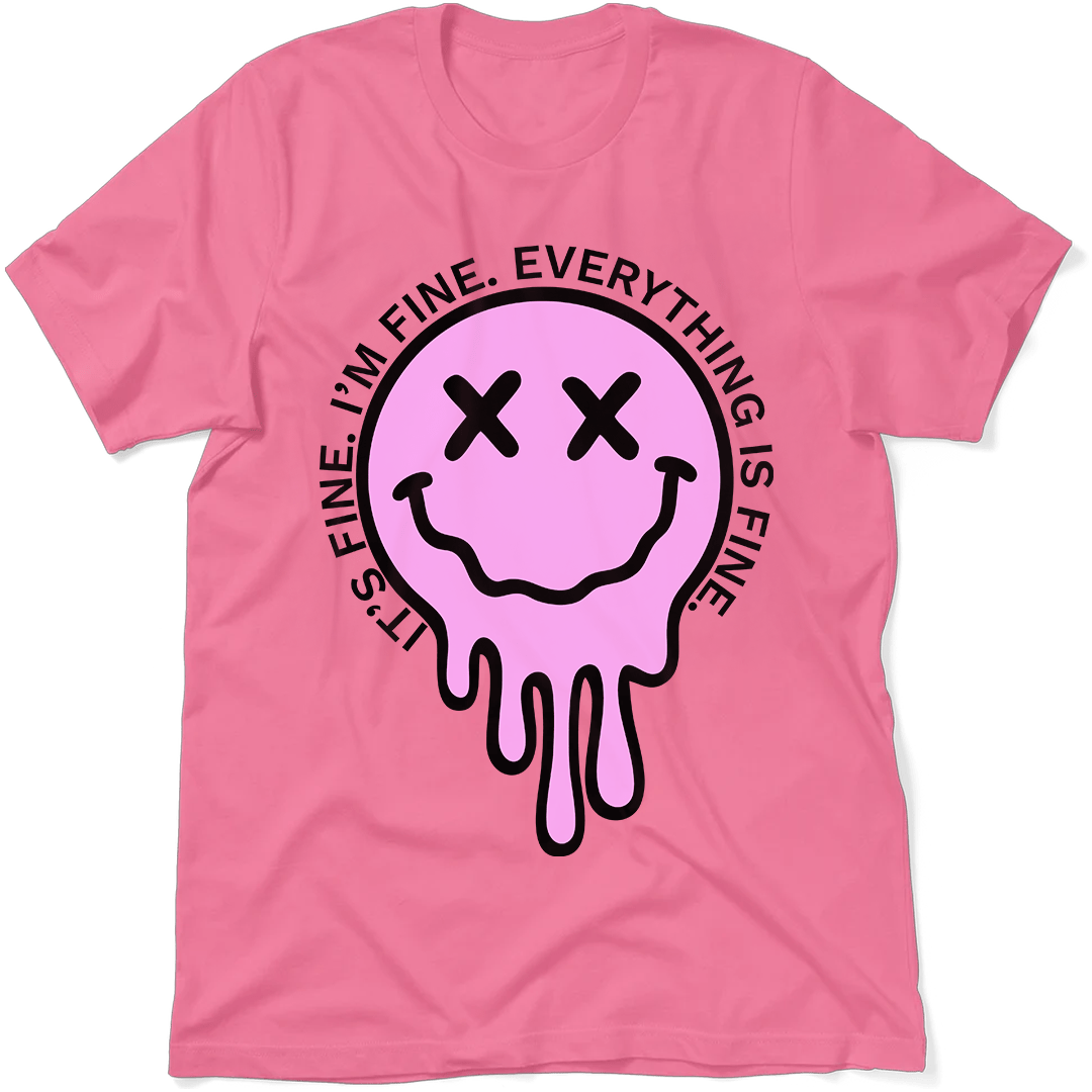 Its Fine, Everything is Fine - Ladies T-Shirt - Armed American Supply