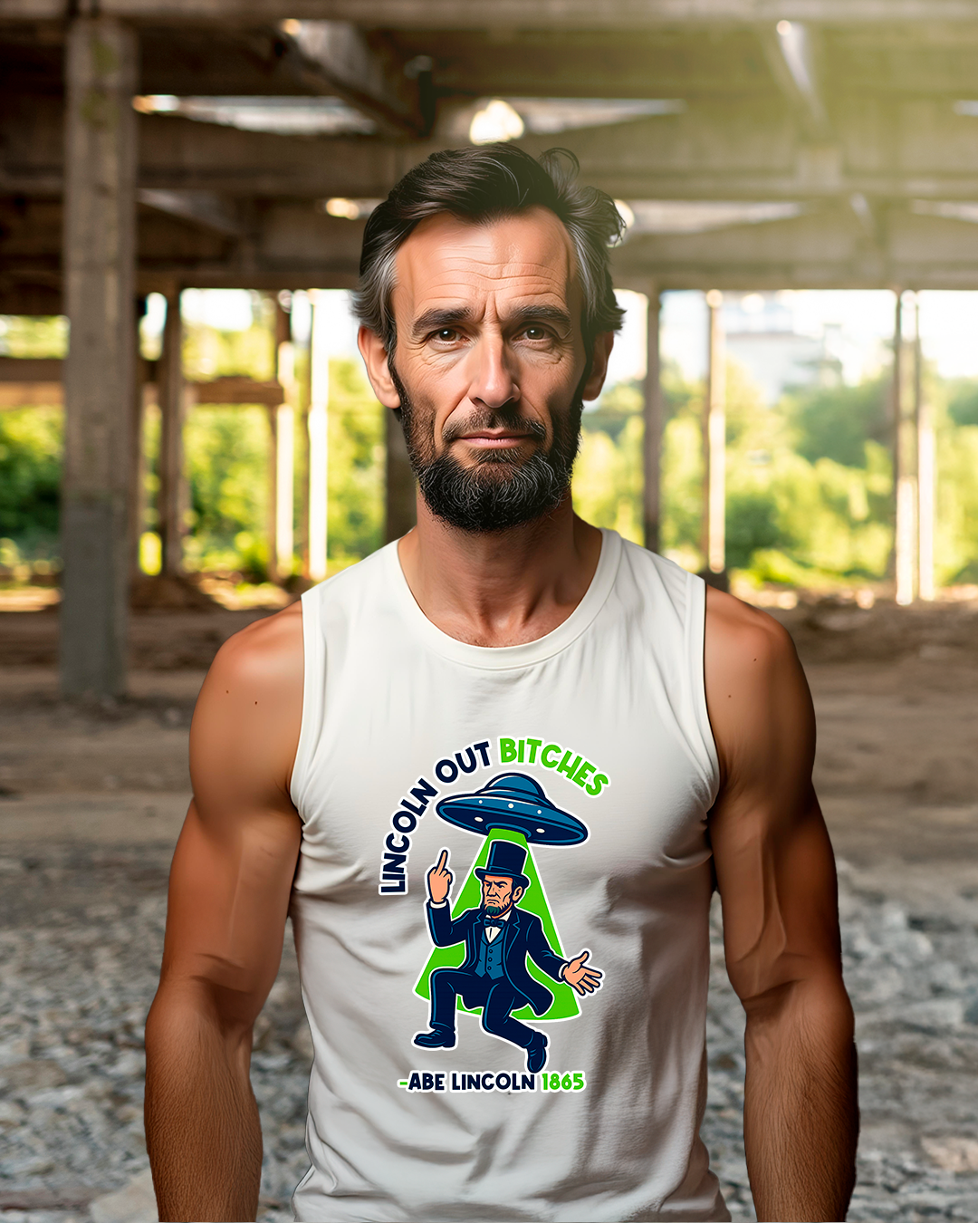 Lincoln Out - Full Color Summer Tank Top