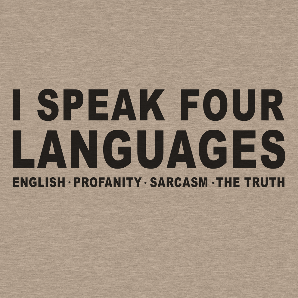 Four Languages - Safety Yellow Hi - Vis T-Shirt - Armed American Supply