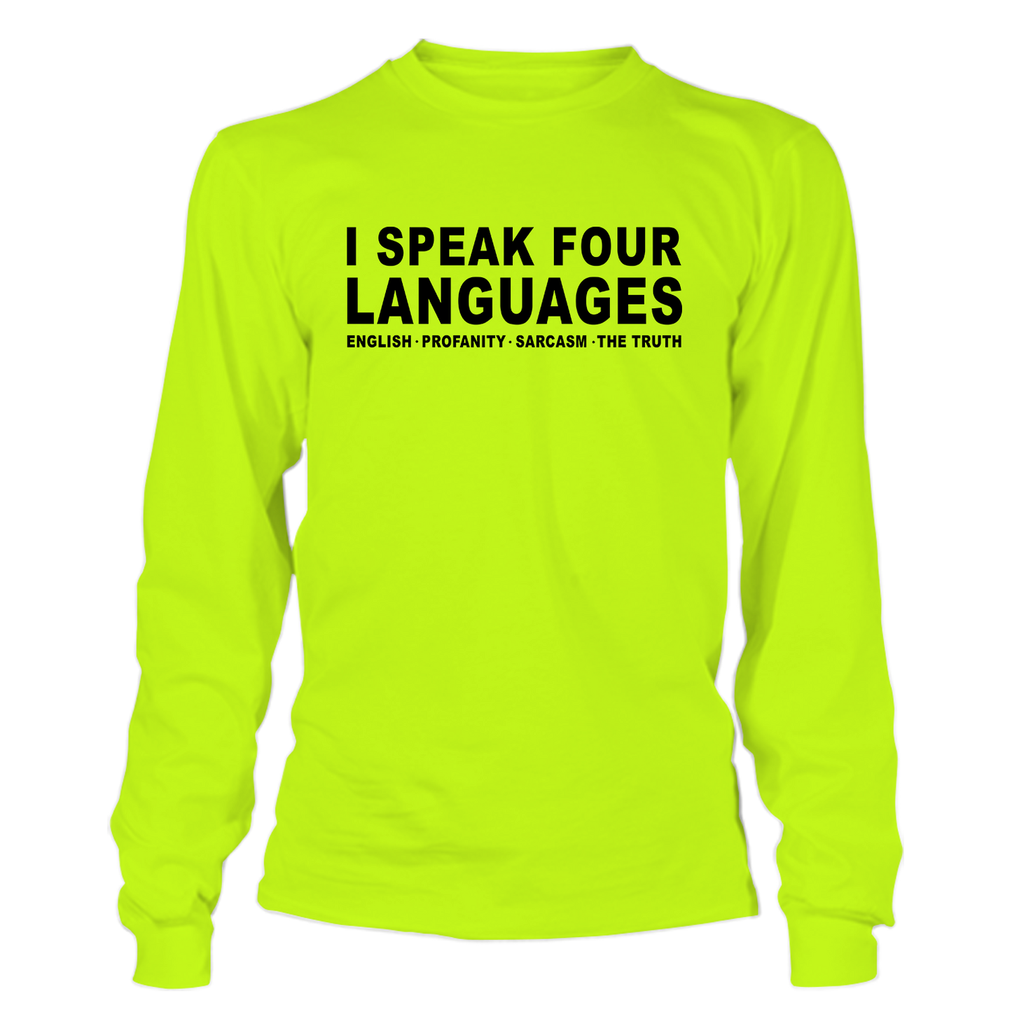 Four Languages - Hi-Vis Long Sleeve