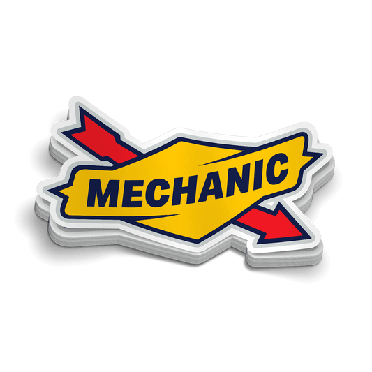 Mechanic S Decal - Armed American Supply
