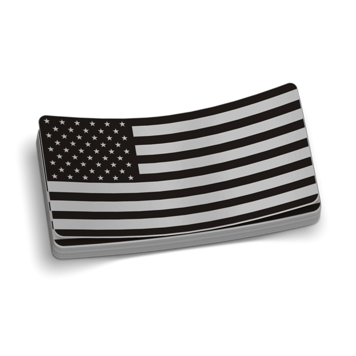 Ghost Flag Hard Hat Decal - Armed American Supply