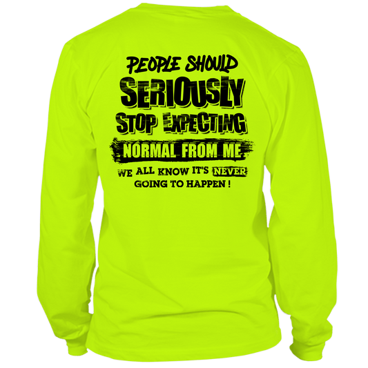 Should Stop Expecting - Hi Vis Long Sleeve - Armed American Supply