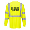 No college still smarter - reflective long sleeve