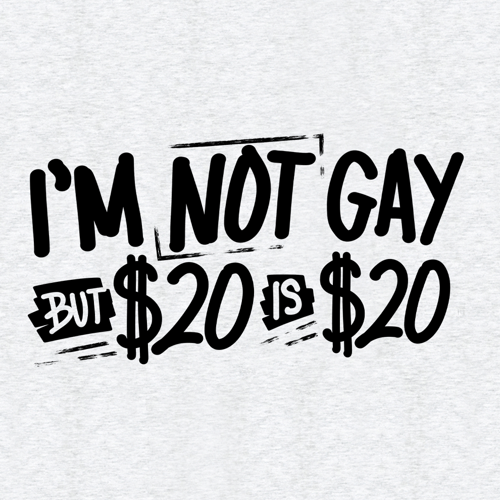 I'm Not Gay - Safety Yellow T-Shirt - Armed American Supply