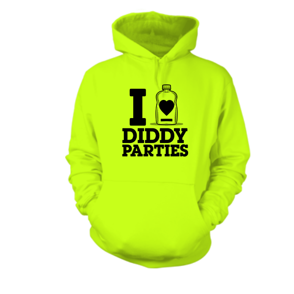 I Love Did*y Parties - Hi-Vis Hoodie