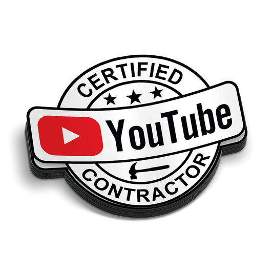 YT Contractor Hard Hat Decal - Armed American Supply