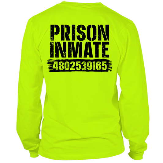 Prison Inmate - Long Sleeve Hi - Vis T-Shirt - Armed American Supply