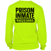 Prison inmate - long sleeve hi-vis t-shirt
