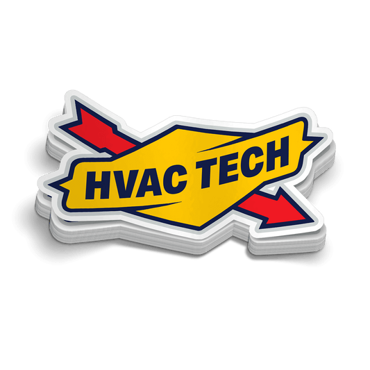 HVAC Tech S Decal - Armed American Supply