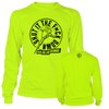 Blue collar george shut it - long sleeve safety hi-vis t-shirt
