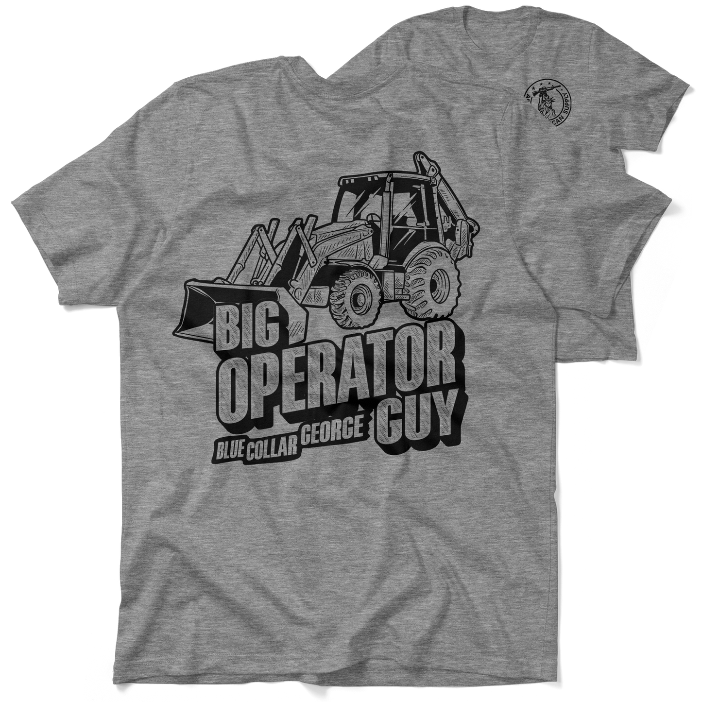 Blue Collar George Big Operator - Safety T-Shirt