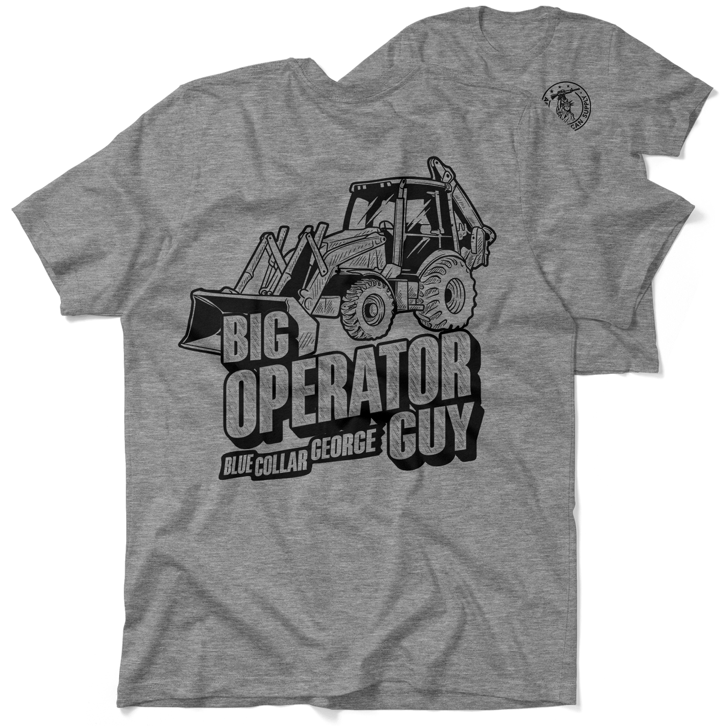 Blue Collar George Big Operator - Safety T-Shirt - Armed American Supply