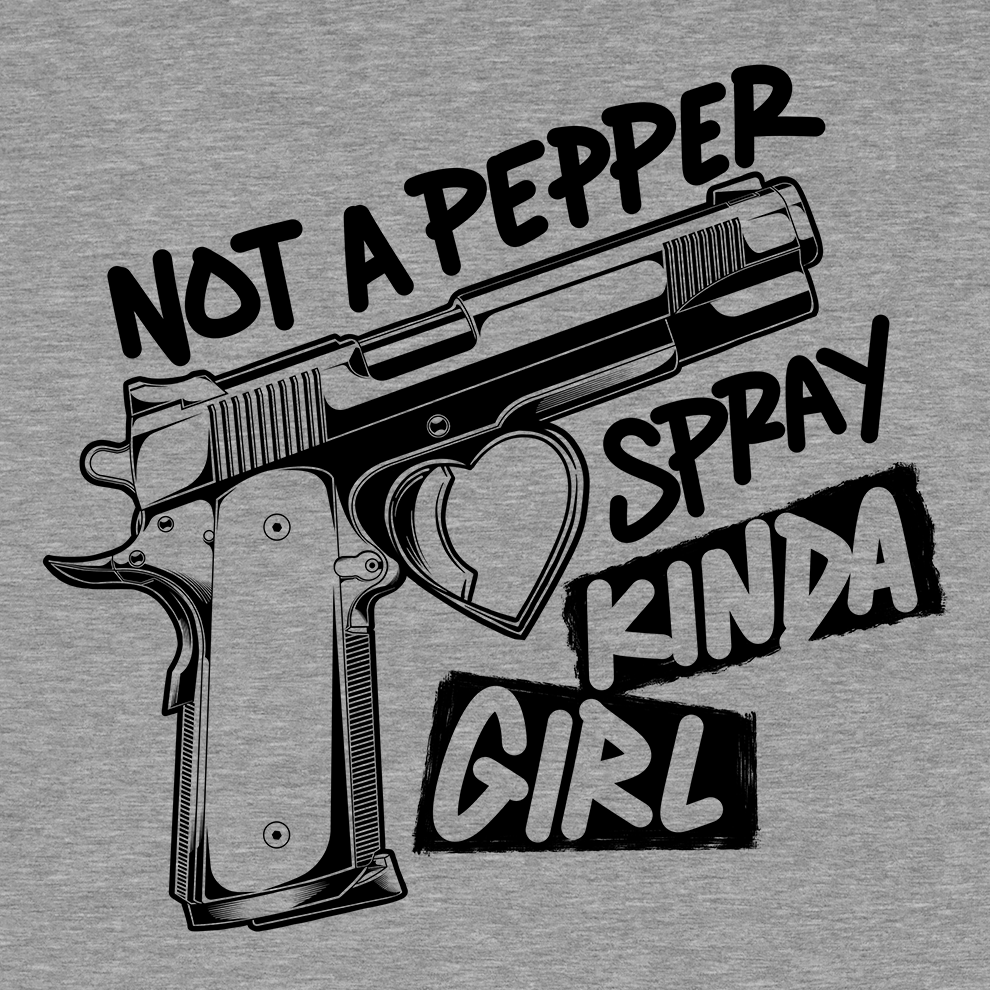 Pepper Spray Kind Of Girl - Hi Vis Long Sleeve
