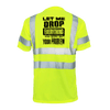 Drop everything- reflective safety t-shirt