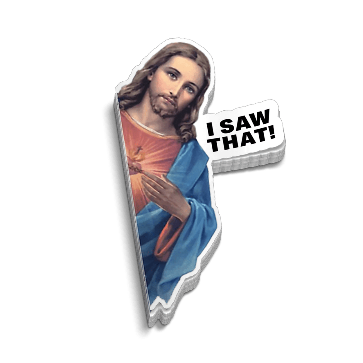 I Saw That Hard Hat Decal - Armed American Supply