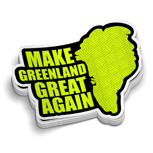 Make Greenland Great - Hard Hat Decal - Armed American Supply
