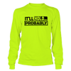 It'll hold.. probably - hi vis long sleeve