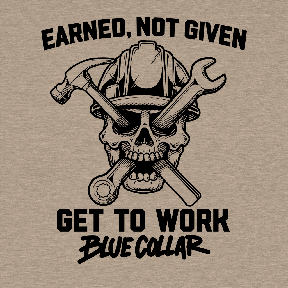 Earned Not Given - Safety Yellow T-Shirt - Armed American Supply