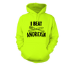 Beat anorexia - hi vis hoodie