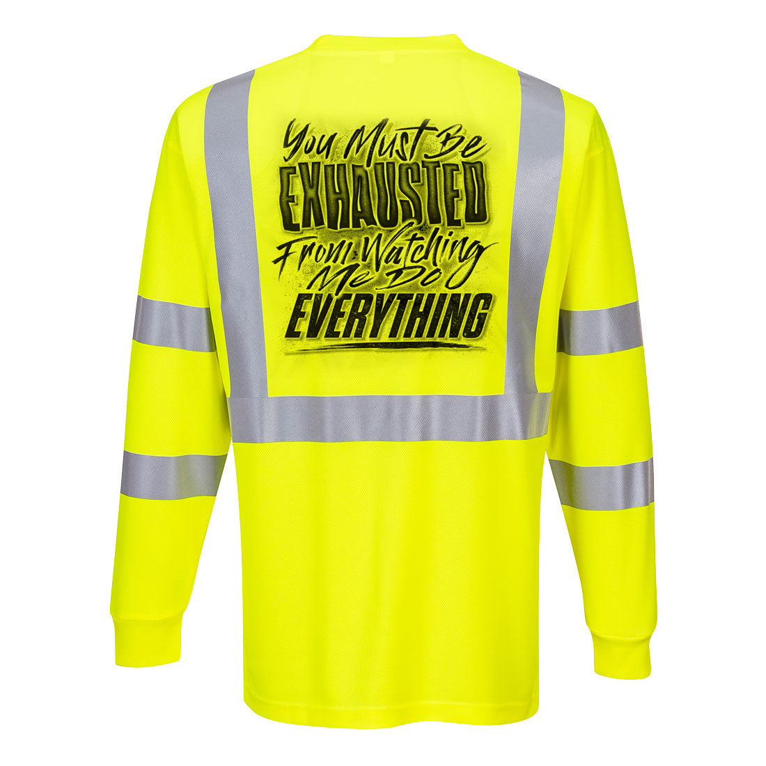 Exhausted - Reflective Long Sleeve