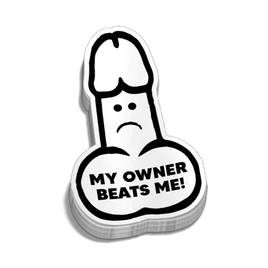 Beats Me Hard Hat Decal - Armed American Supply