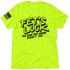 Fets luck - safety yellow  t-shirt