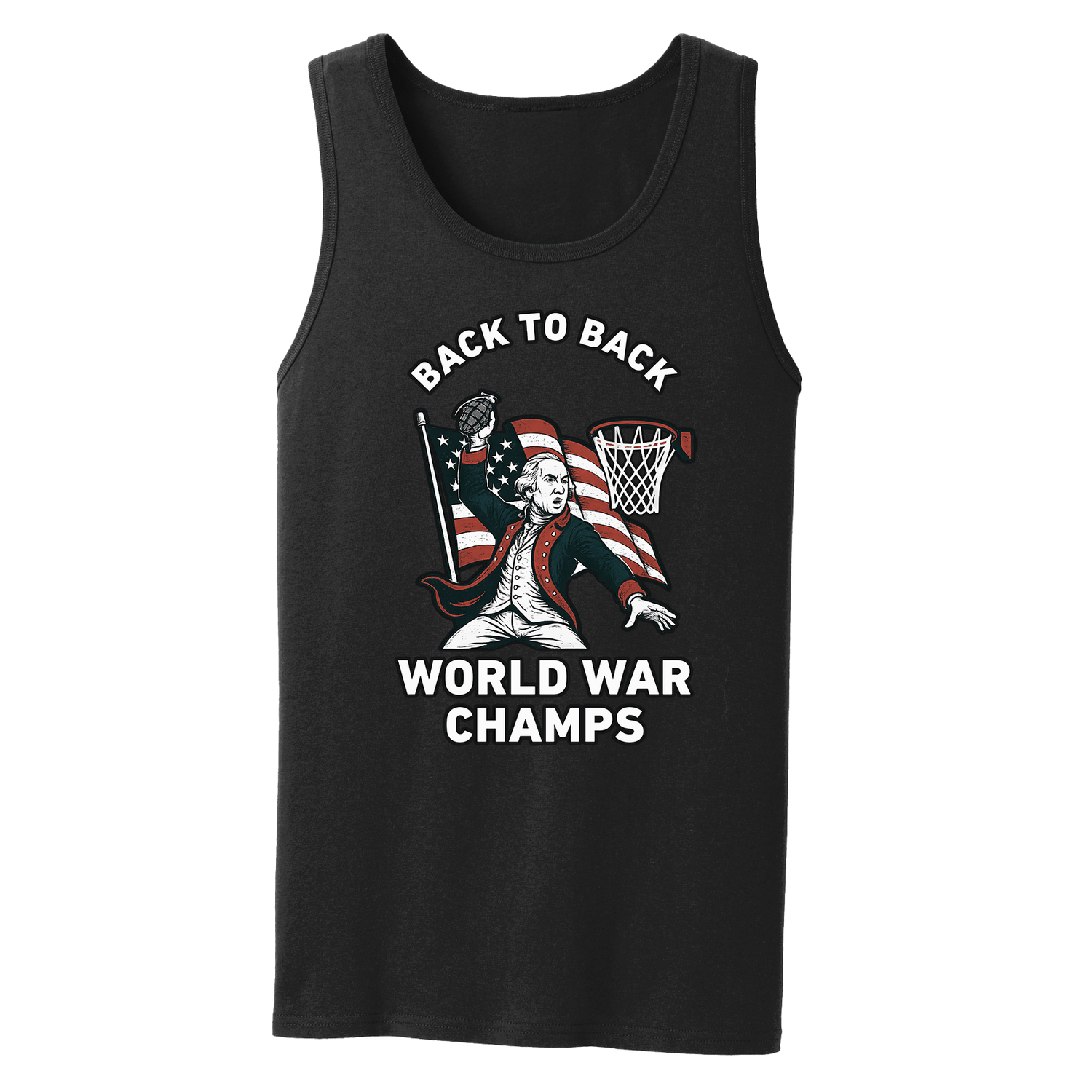 Back 2 Back World Champs - Full Color Summer Tank Top - Armed American Supply