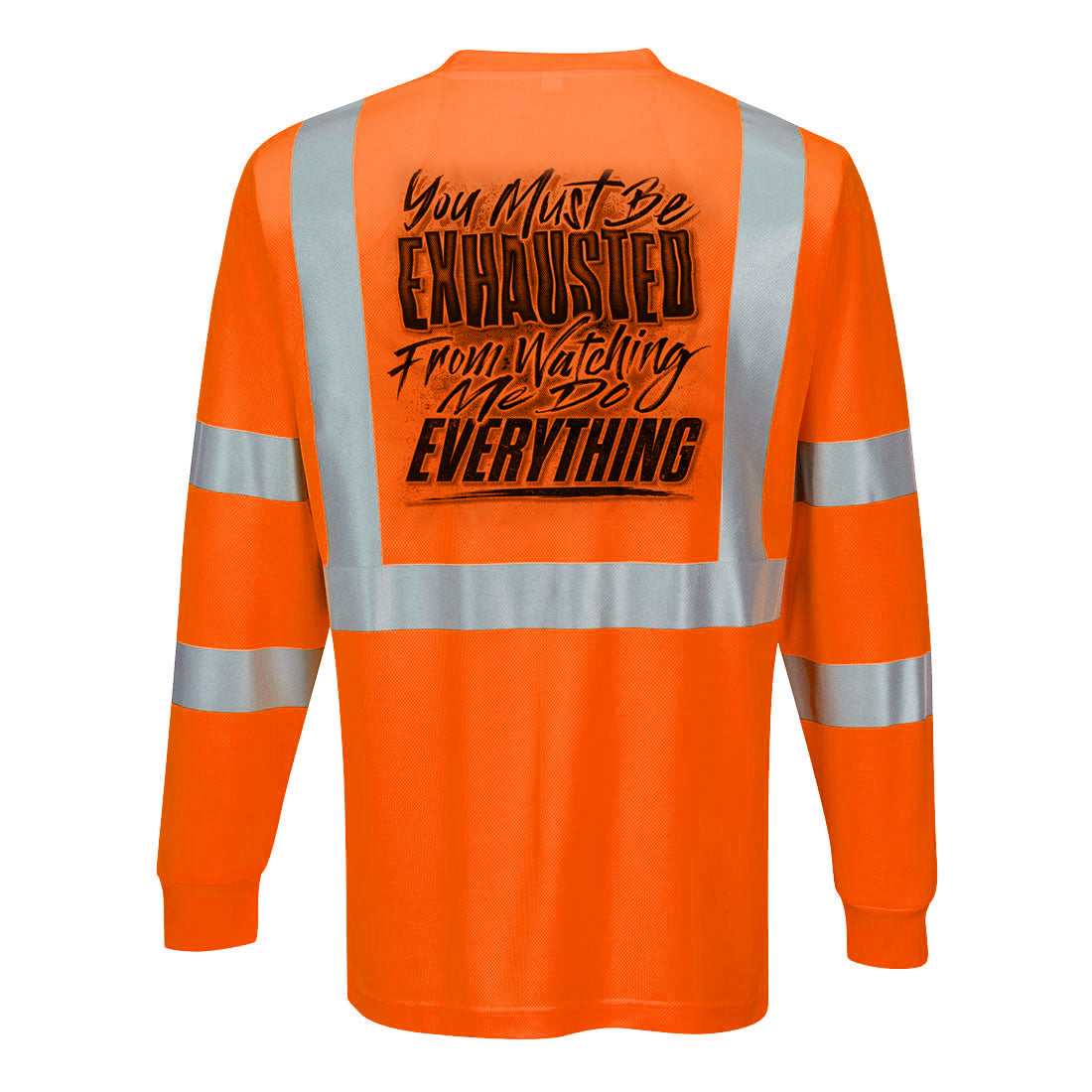 Exhausted - Reflective Long Sleeve