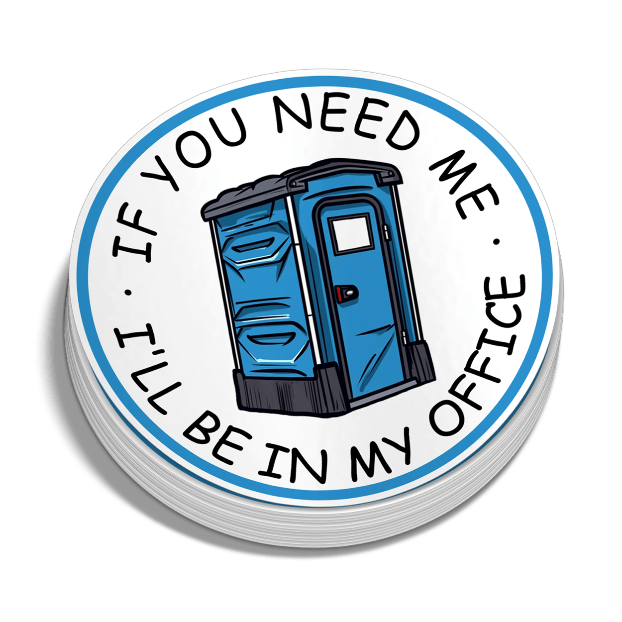 My Office Hard Hat Decal - Armed American Supply