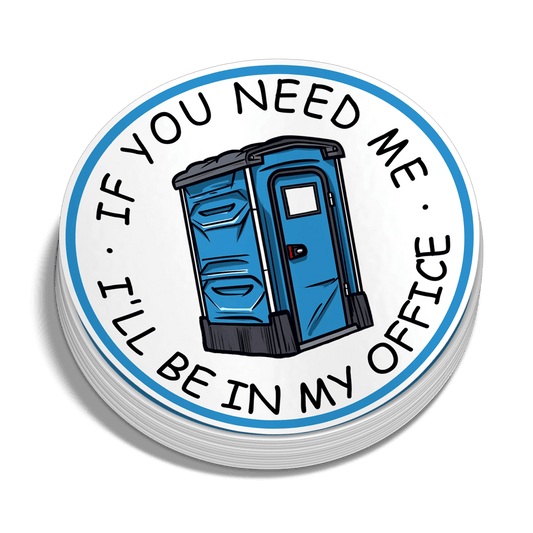 My Office Hard Hat Decal - Armed American Supply