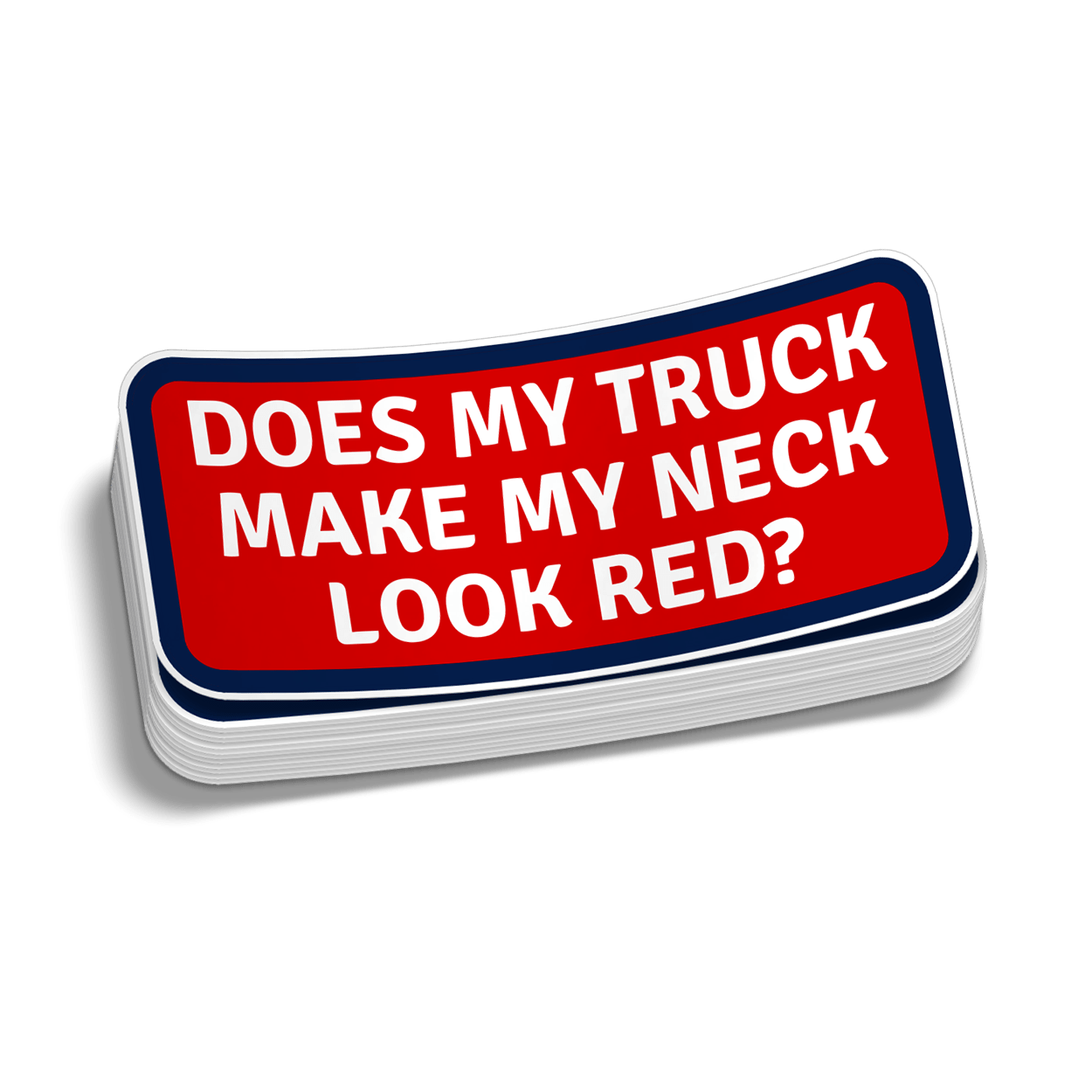 Does My Truck - Hard Hat Decal - Armed American Supply