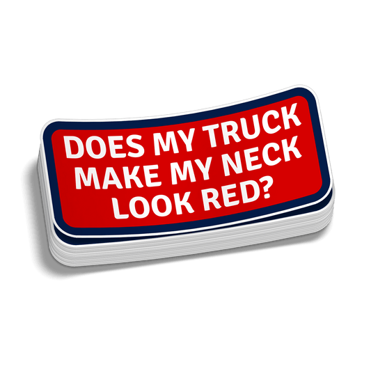 Does My Truck - Hard Hat Decal - Armed American Supply