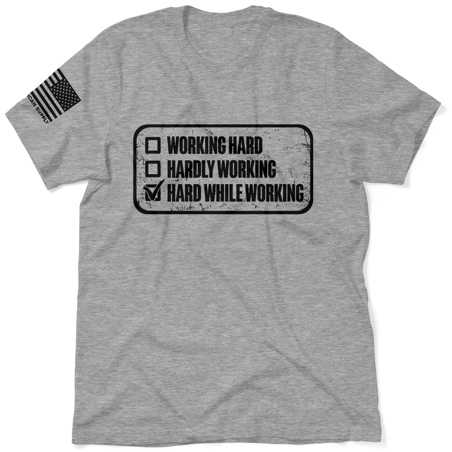 Working Hard - Safety T-Shirt - Armed American Supply