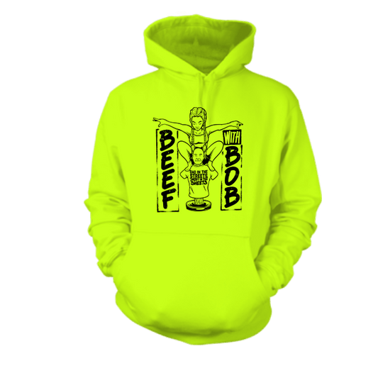 Beef With Bob - Hi Vis Hoodie - Armed American Supply