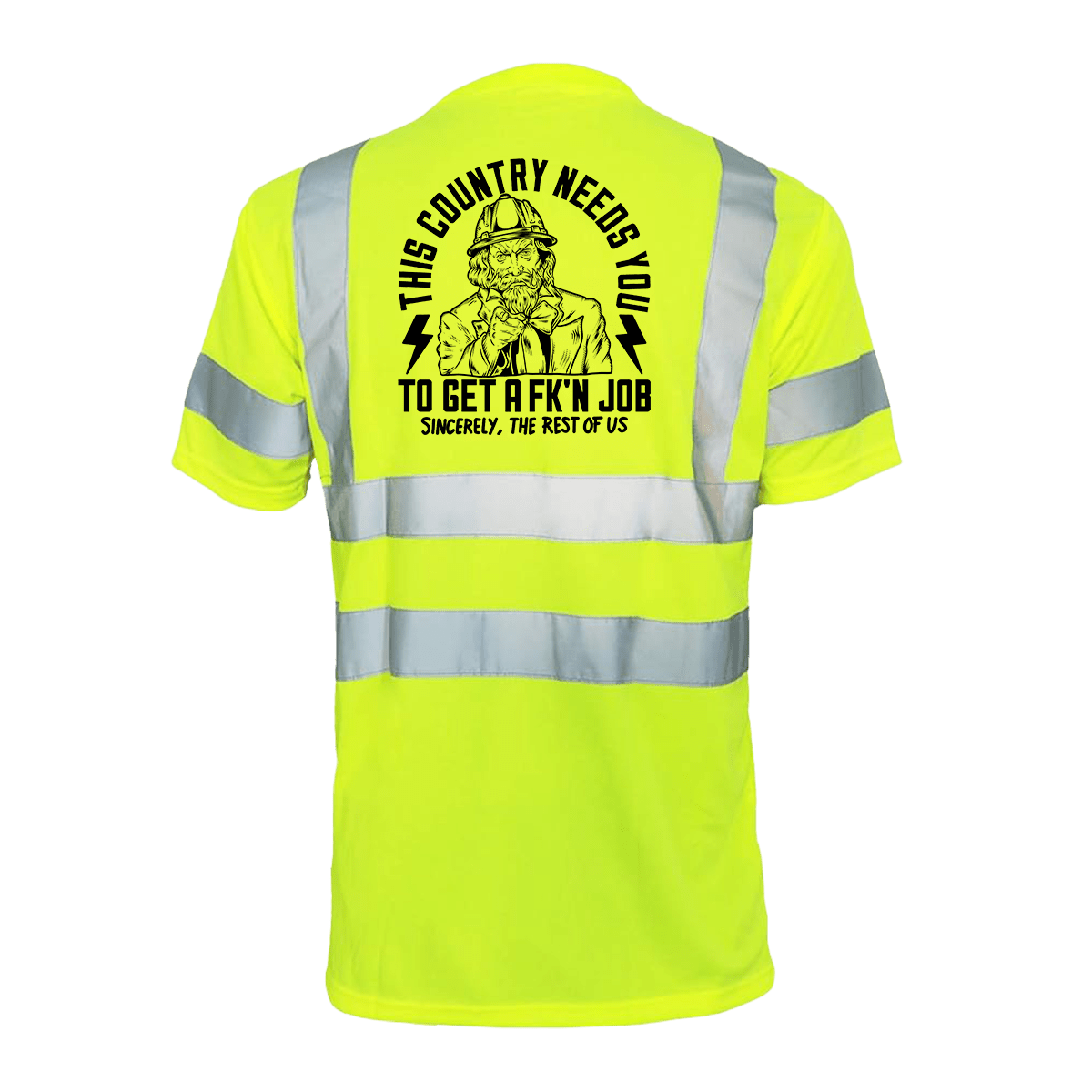 Your Country Needs You - Reflective Safety T-Shirt - Armed American Supply