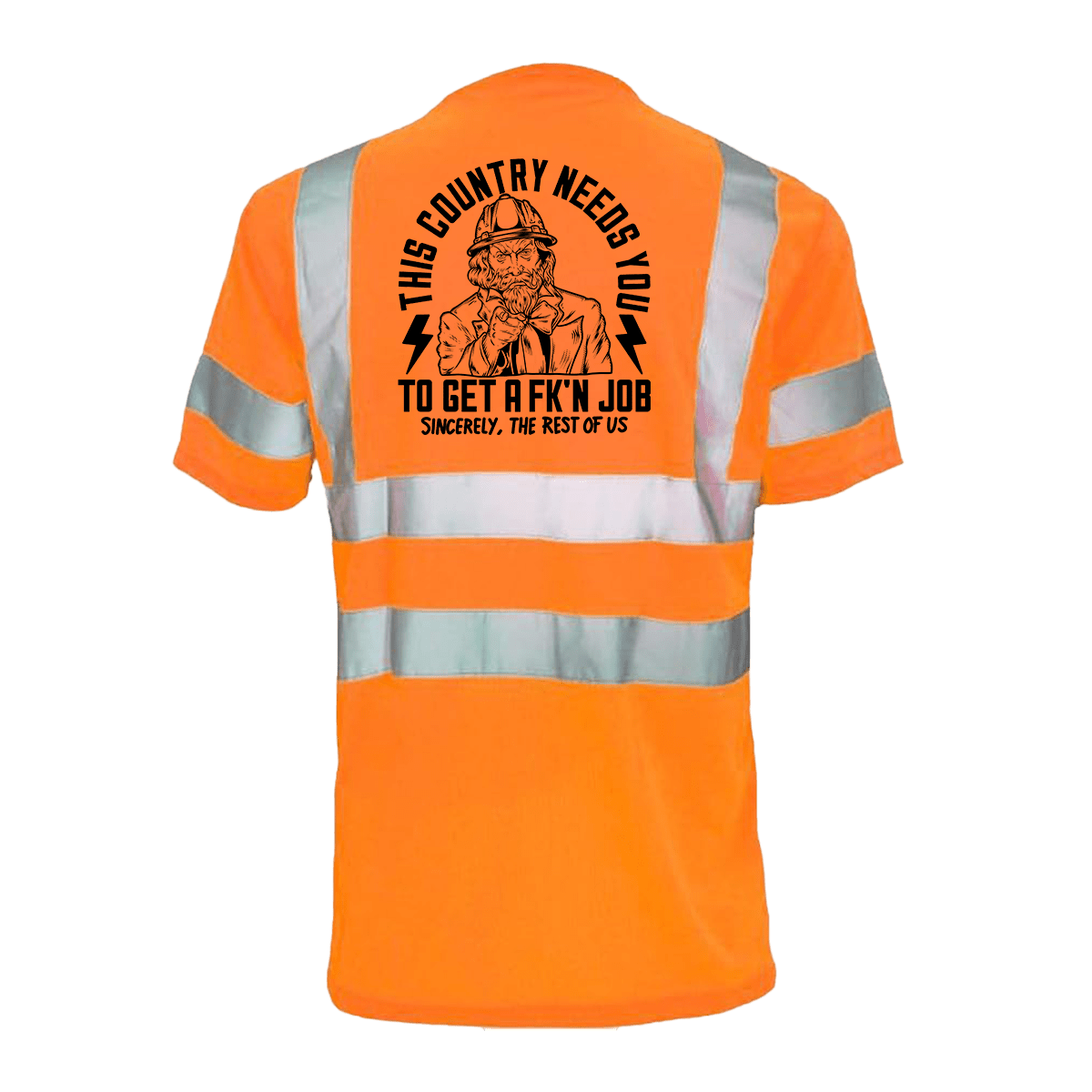 Your Country Needs You - Reflective Safety T-Shirt - Armed American Supply
