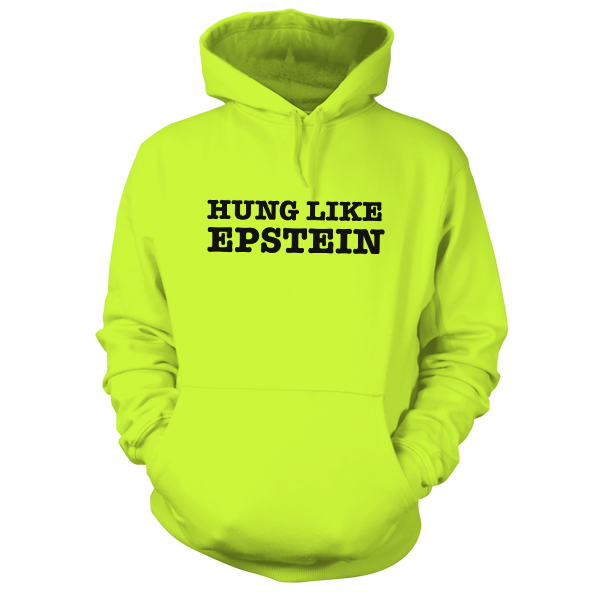 Hung Like Epstein - Hi Vis Hoodie