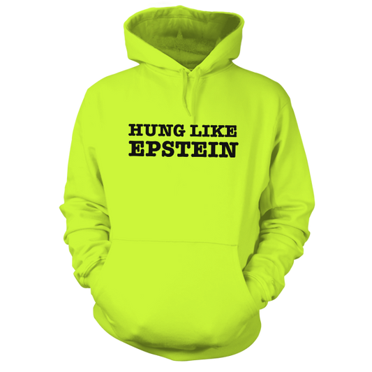 Hung Like Epstein - Hi Vis Hoodie