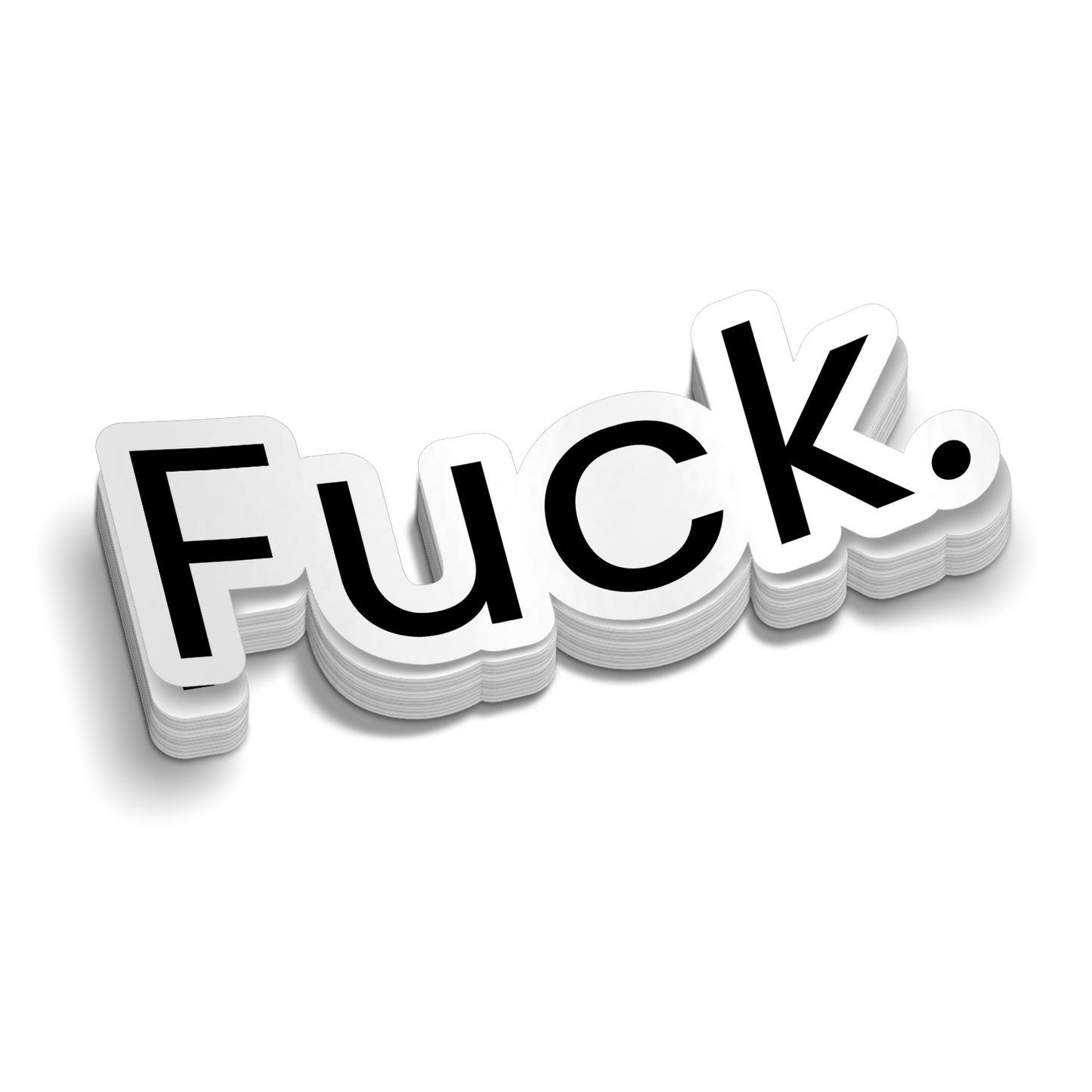 F*ck - Hard Hat Decal