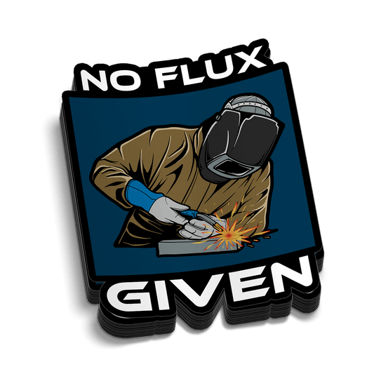 No Flux given - Hard Hat Decal - Armed American Supply
