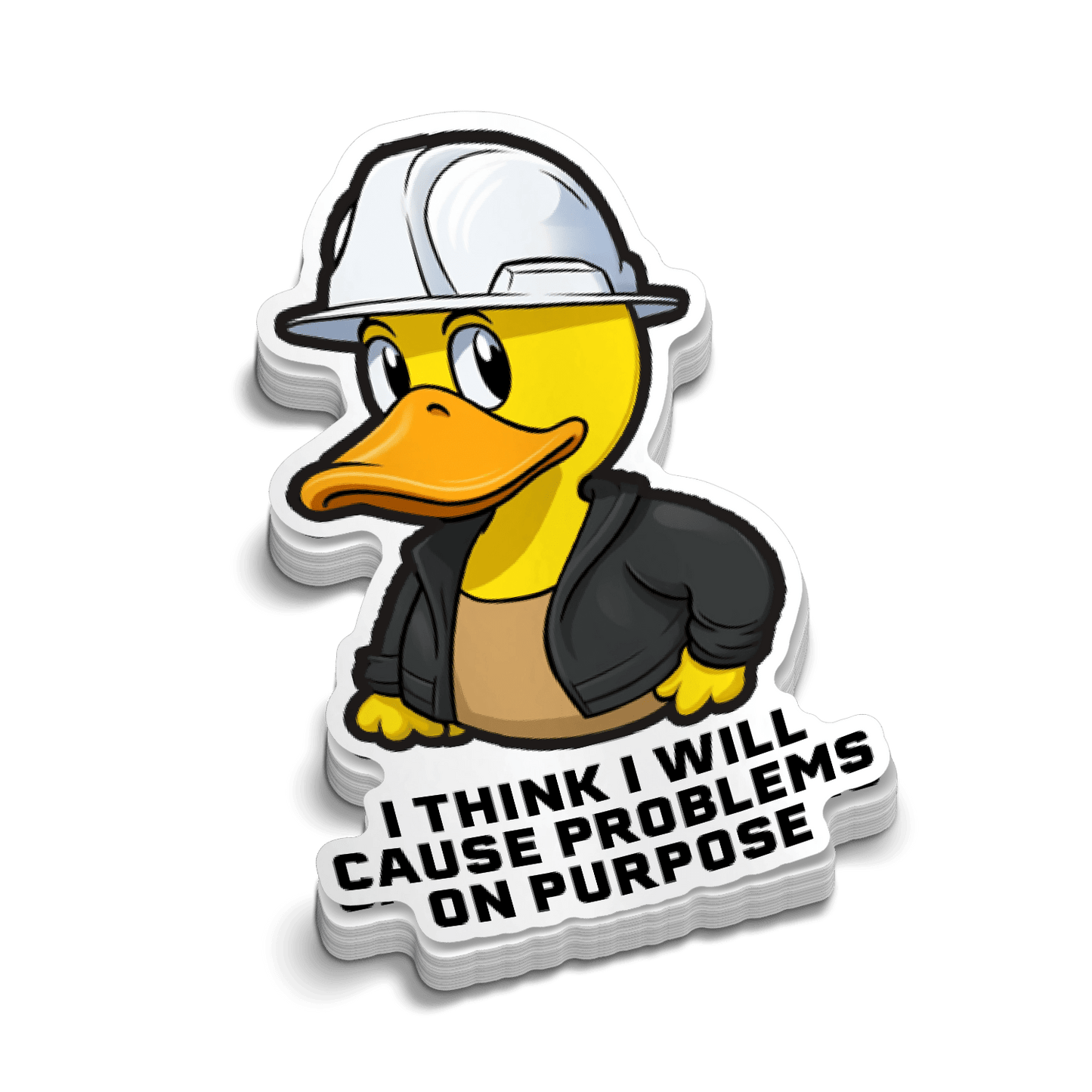 Cause Problems - Hard Hat Decal - Armed American Supply