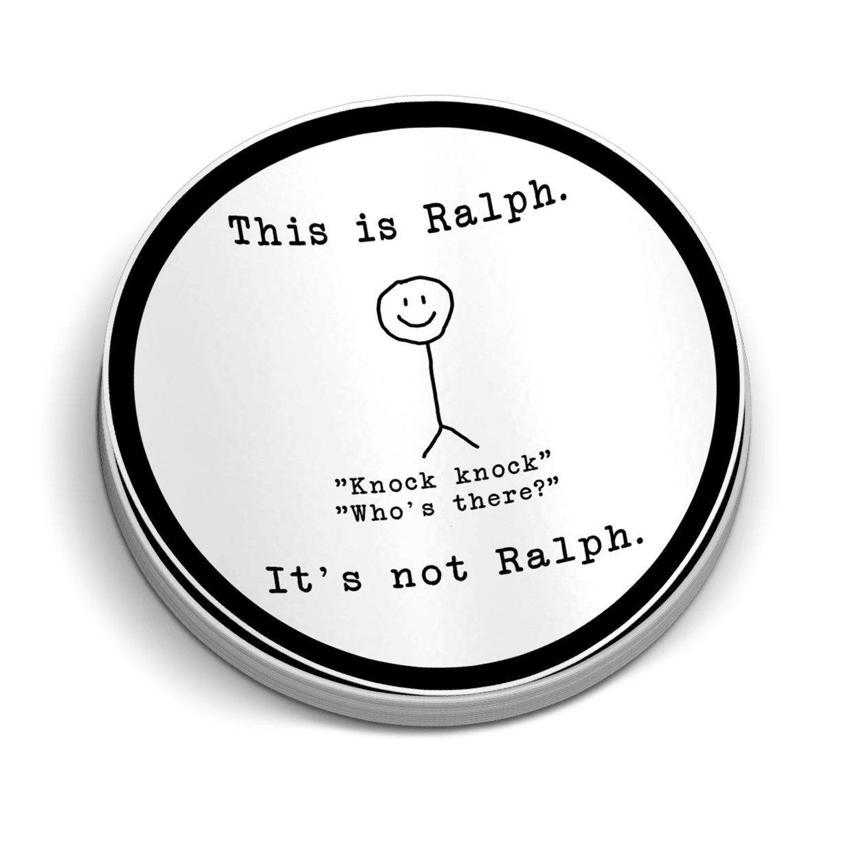 Ralph - Hard Hat Decal - Armed American Supply