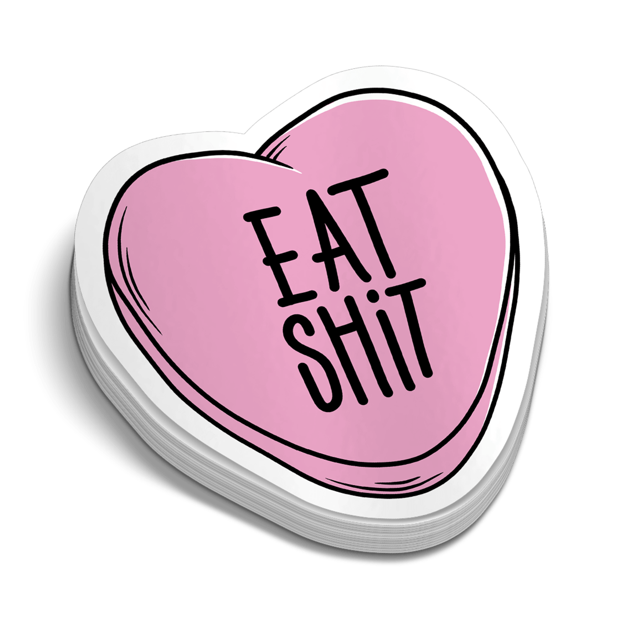 Eat Shit - Hard Hat Decal - Armed American Supply