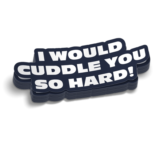 Cuddle - Hard Hat Decal - Armed American Supply