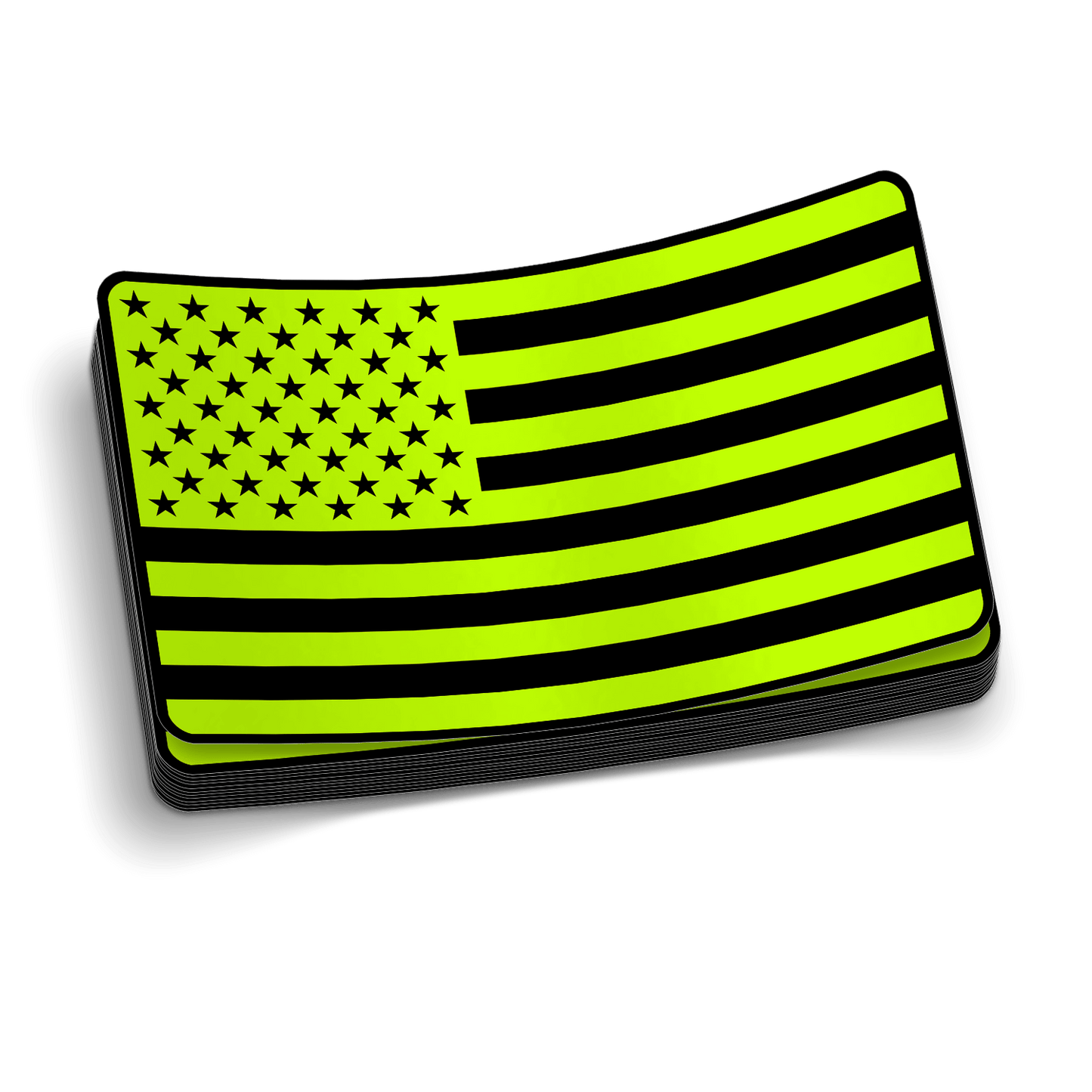 Hi Vis Flag - Hard Hat Decal - Armed American Supply