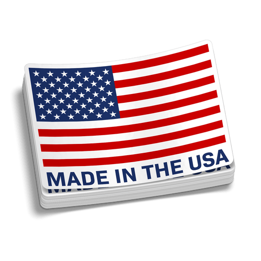 Made In The USA - Hard Hat Decal - Armed American Supply