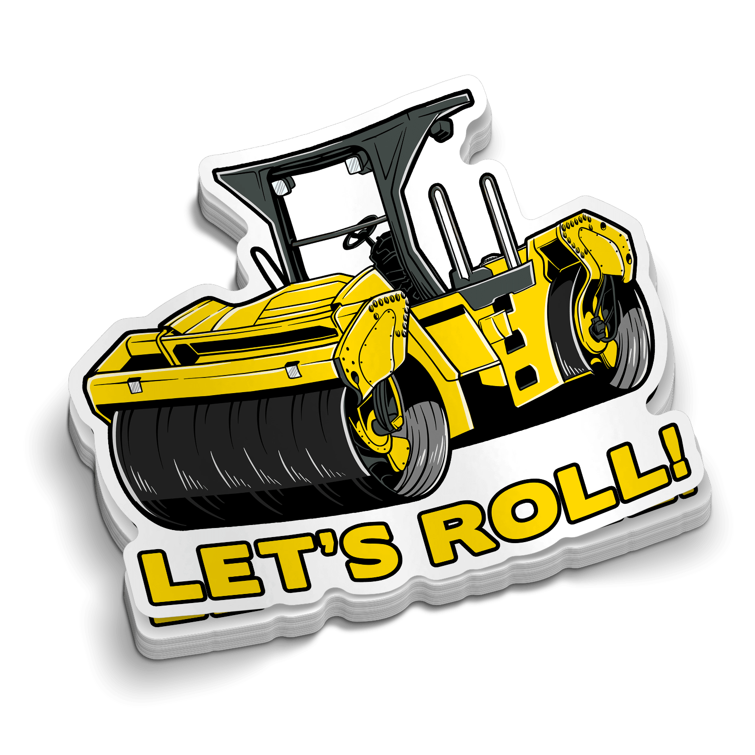 Let's Roll - Hard Hat Decal - Armed American Supply